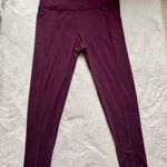 Victoria's Secret Legging burgundy size 10 excellent condition Photo 1