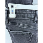 Good American Women's  Skinny Jeans Frayed Hem Size‎ 6/28, Black GLRH419T Photo 4