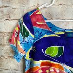 Jams World  Hattie Mini Ruffle Fish Print Dress Size Small Photo 1