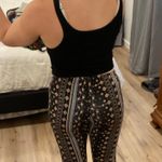 Sky And Sparrow Patterned Flare Pants Photo 4