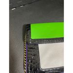 Worth Leather Handbag Purse Retro‎ Y2K Style Rave Color Design Green Purple Bag Photo 1