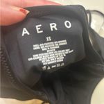 Aeropostale  Strappy One 1 Piece Black Swimsuit Size XS Tie Open Back New Photo 5