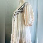 Free People Sunday Stroll Maxi Dress In Ivory size XS oversized dress fits Med Photo 11