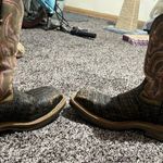 Twisted X Women's Caiman Print Composite Square Toe Work Boots Photo 4