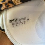 Matte Collection Matte Swim - Leopard Print Hi Leg Bikini in Tan & Black Photo 2