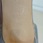 Ivanka Trump Silver Suede Nanci 3 Inch Embellished Heels Size 7 1/2 M Photo 5