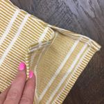 Anthropologie Postmark Mustard Yellow Striped Flared Sleeve Top Photo 5