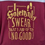 Harry Potter I Solemnly Swear Long Sleeve Tee Marauders Map Hogwarts Wizard XL Photo 4