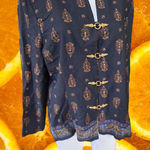 R & M Richards Vintage by Karen Kwong Asian Style Blouse Size 18 Photo 0