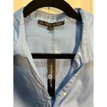 Antonio Melani  Women's Button Down Shirt, Long Sleeve, Misty Blue, L NWT Work Photo 3