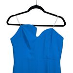 Amanda Uprichard  X Revolve Strapless Puzzle Gown Blue Jay Photo 3