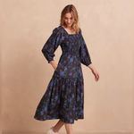 Summersalt ‎ The Countryside Poplin Smocked Dress Photo 1