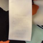 Talbots Petites Floral Mandarin Pleated Blouse | Size 12P | Orange Blue Black Photo 2