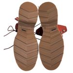 Sorel Like New Leather Hi-Line Lace-Up
Boots Warp Red Size 7 Photo 9