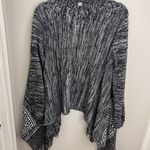Billabong Black White Knitted Cardigan - Medium Photo 1