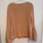 Boston Proper  Knit V-neck Bell Sleeve Sweater Size L Photo 5