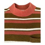 Madewell Redmond Mock Neck Pocket fall winter Sweater in Stripe Size Small Photo 9