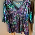 Live and let live  Multicolor Abstract Blouse pxl Photo 0