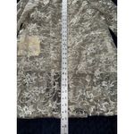 LT Lanting Bride White Sheered LS‎ Beaded Open Front Embroidered Tunic Sz Small Photo 10