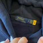 POLO Ralph Lauren Equestrian Horse Riding Womens Hoodie Sportsman Stadium Blue Photo 3