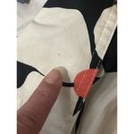 Modcloth Floral Button Front Shirt Dress Size Small Black White NEW Retro Casual Photo 9