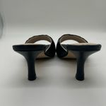 Journee Collection Heels Womens 9 Black Genuine Leather Juliette Sandals NEW Photo 8