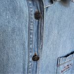 NY Line Jeans Vintage Denim Sleeveless Button Photo 7