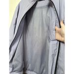 ZARA  Outerwear Lightweight Jacket Size Medium Full Zip Purple Spring Windbreaker Photo 5