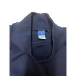 Old Navy  Dress Womens L High Mock Neck Micro Ribbed Long Sleeve Bodycon Blue Photo 5