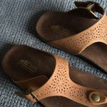 Cliffs Tan Cutout Thong Granola Sandals Size‎ 11 Photo 3