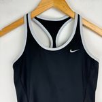 Nike Womens Athletic Tank Sz Small Black Dri Fit Long Sport Top Photo 0