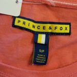 Prince & Fox Oversized Peachy Orange LS Top Small Photo 4