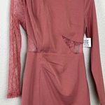 One One Six Lace Panel Long Sleeve Mini Dress Size XS Photo 2