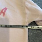 MAMA Graphic Heart Print Crewneck Size Small Pink Photo 5