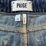 Paige Jimmy Jimmy Cuffed Women's Blue Denim Shorts Size 25 Photo 2