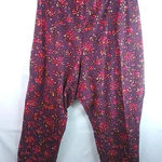Chelsea Studio 4X Berry Bouquet Leggings Plus Purple Photo 0