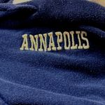 U.S. Naval Academy Womens Navy Annapolis Sz XL Sweat Hoodie Collegiate Military Blue Photo 2