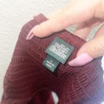 Wild Fable Maroon Corset Crop Smocked Back Tank Top Photo 6