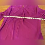 Magenta long sleeve blouse size M Size M Photo 5