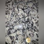 Alexis Bittar  Oval amber Lucite Pendant Necklace sterling silver pearls fall Photo 1