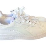 Diadora Game L Low Unisex White Leather Sneaker Mens 7 Womens 8.5 Photo 1