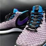 Nike  AlphaDunk “Flight Huarache” Purple Blue Black Size 7 men’s or 8.5 women’s Photo 0