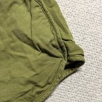 Madewell Pull-On Shorts in Khaki Olive Green Size XSmall Cotton Blend Pockets Photo 4