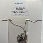Heart & Soul Rhodium Dipped Necklace Photo 1