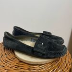UGG  Retreat 5767 Black Suede‎ Shearling Lined Driving Loafer Moccasin Womens 7 Photo 7