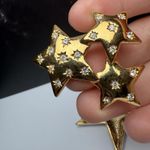 Star Shape Rhinestone Or Enamel Mix Brooch Pin Lot Of 3 Photo 6