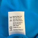 Pebble Beach Women's Turquoise Blue Sleeveless V Neck Athletic Polo Top Large Photo 4