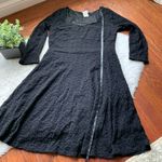 American Rag Black Lace Fit & Flare Dress Size Photo 4