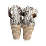 Treasure & Bond Poppy Snake Espadrille Wedge Heels Sandals Size 6M Ankle Strap Photo 8