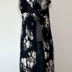 90s vintage floral lingerie gown Black Size L Photo 3